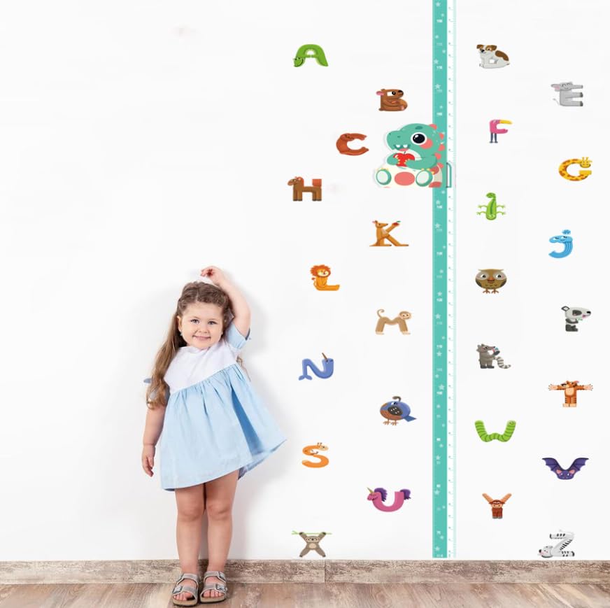 Xorinija child-friendly cartoon designs brighten the measurement space.