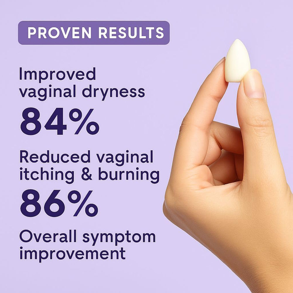 XORYTEN Vaginal Moisturizer being used by hand for mess-free application.