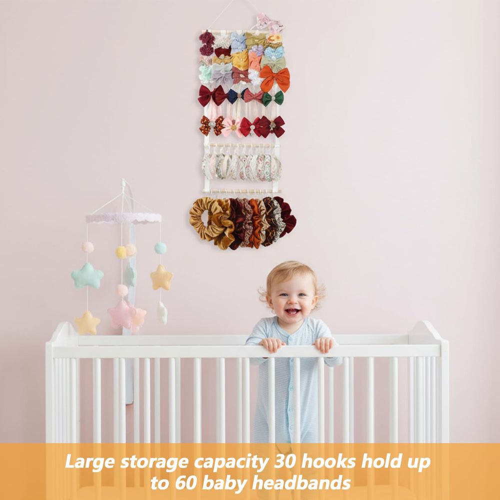 xozeooeu decor-friendly white organizer adds tidy style to a girl's room.
