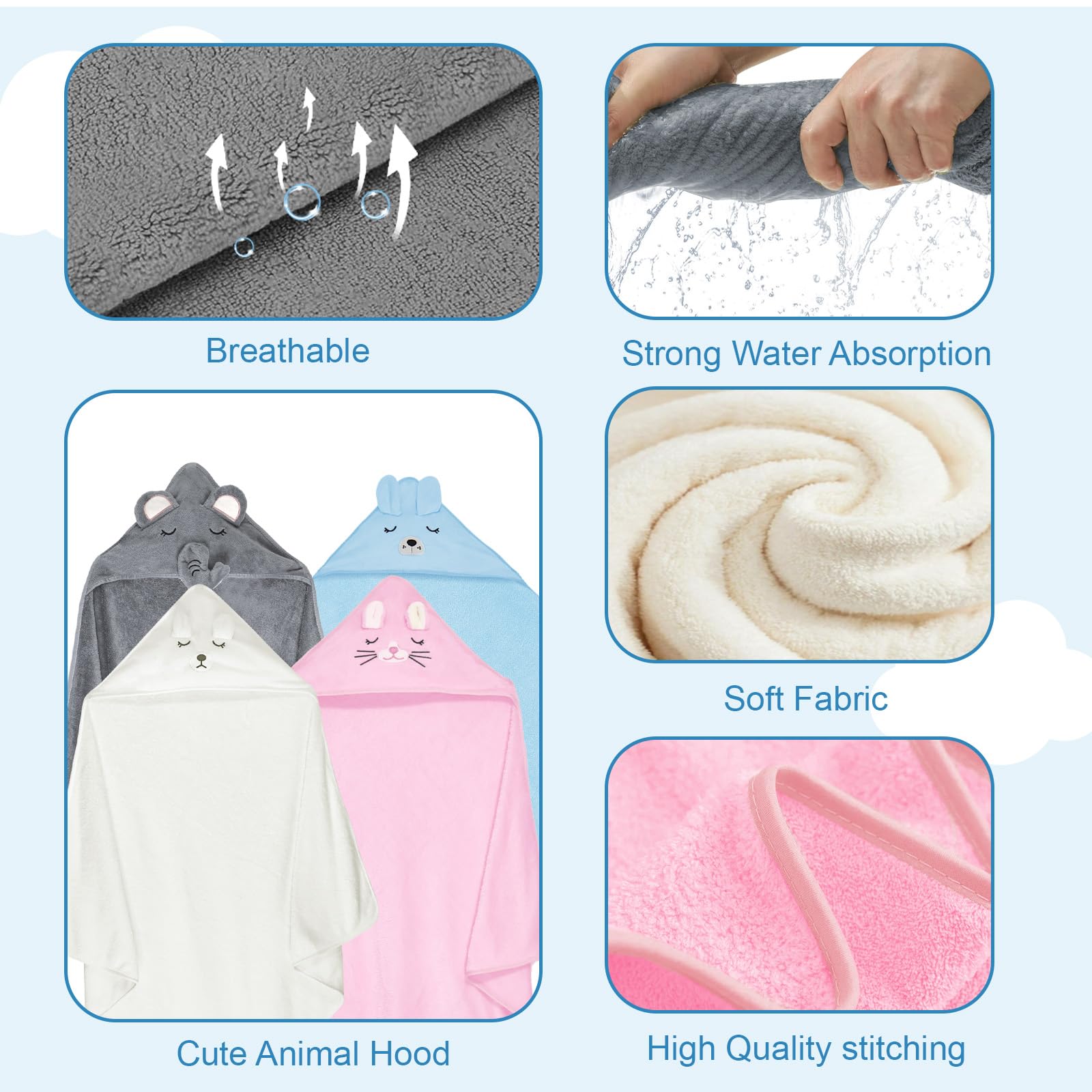 Xpertwarm durable machine-washable toddler towels designed for daily use.
