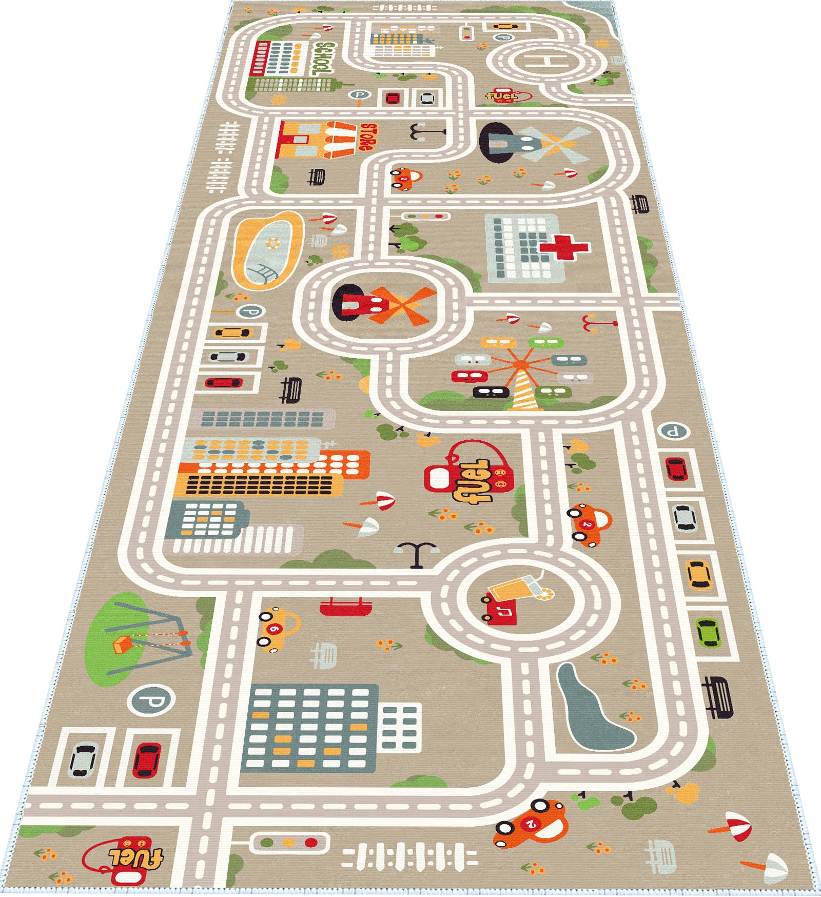 XRYZHC Durable playmat for everyday kid activities and games.