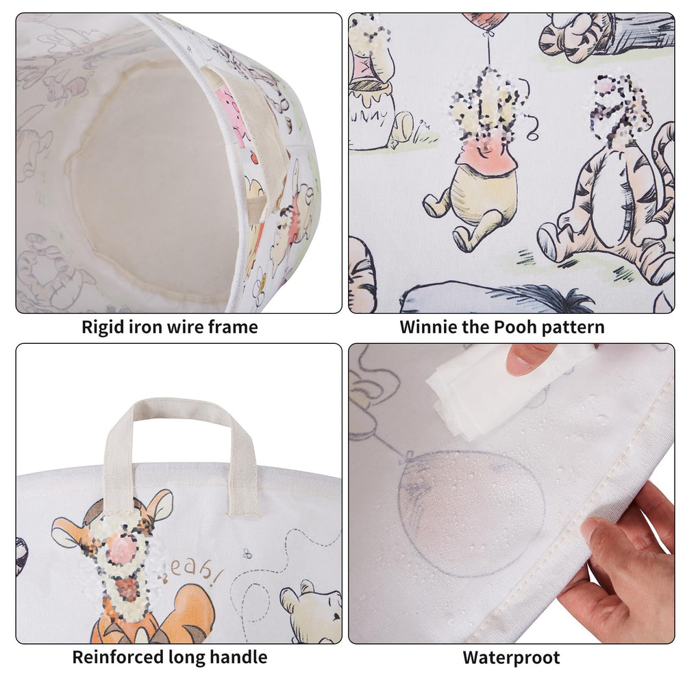 X-SIGA Bear Storage Basket reinforced handles support daily use.