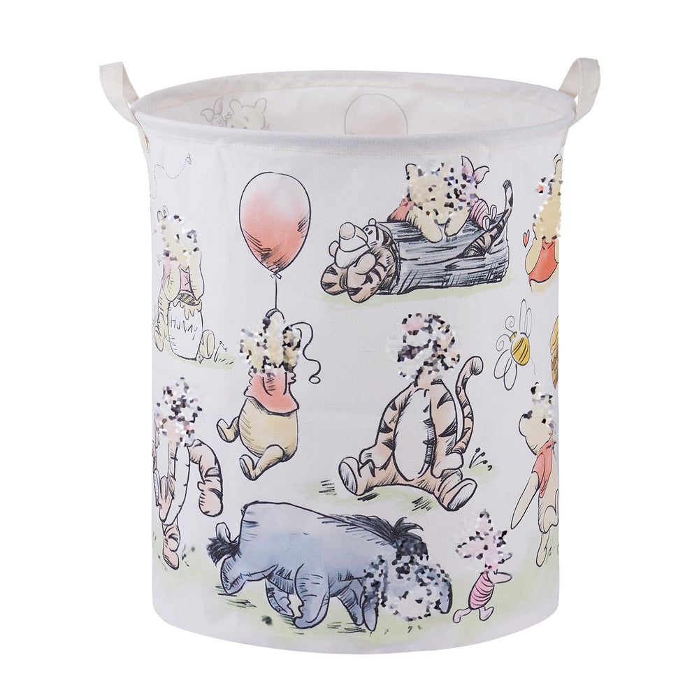 X-SIGA Bear Storage Basket top view for tidy nursery storage.