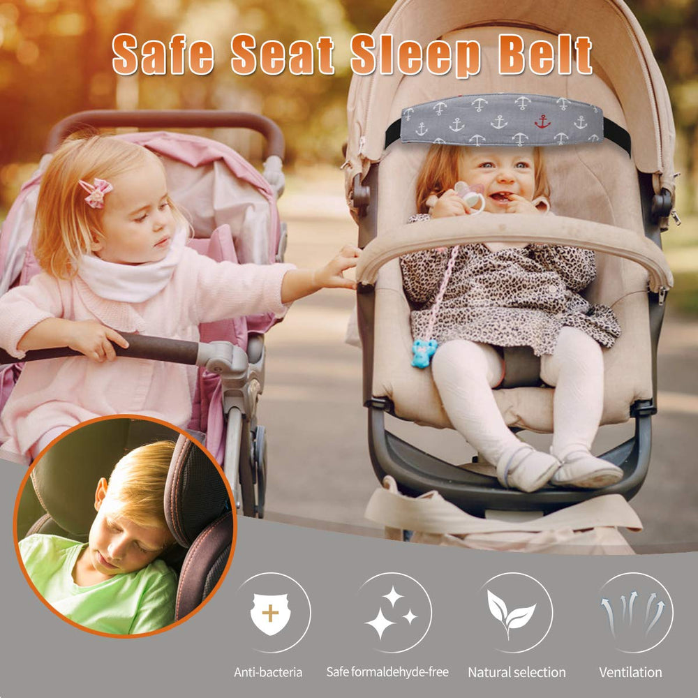 Xthuge baby seat head guide keeps sleep steady and safe