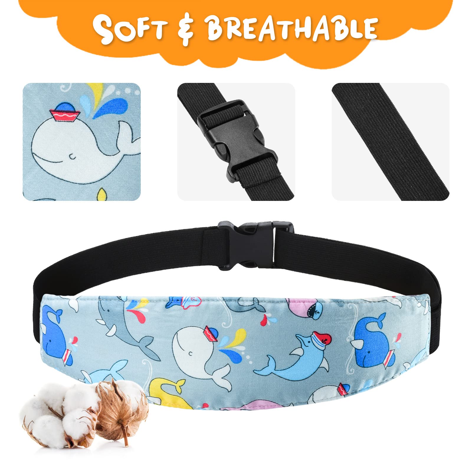 Xthuge blue owl sleep positioner aids comfortable nap times