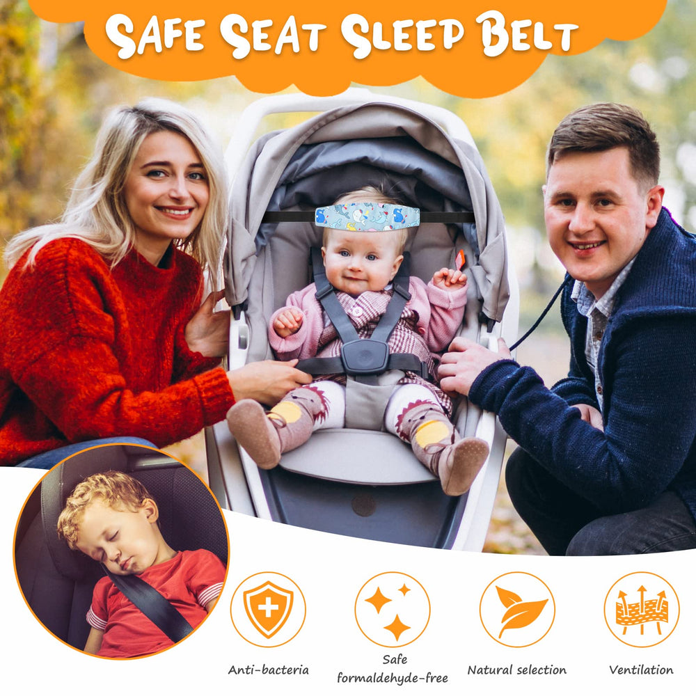 Xthuge blue owl soft cushion fabric enhances comfort during car trips