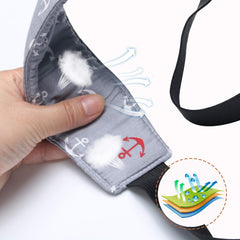 Xthuge stroller neck support with soft padding for easy travel