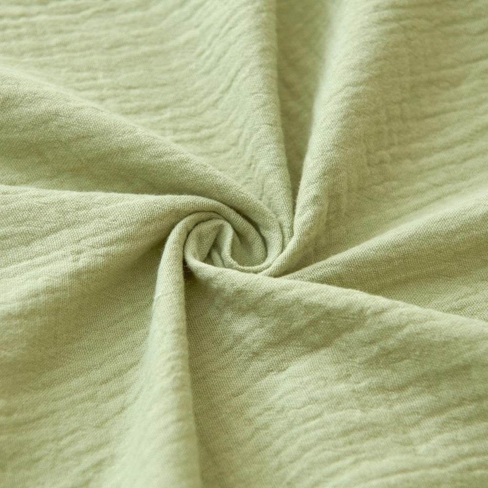 Xuan Dian Muslin crib sheets neutral design, suitable for boys and girls.