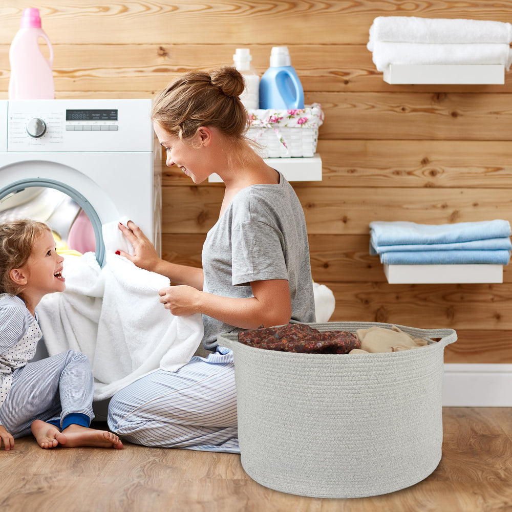 XUANGUO nursery bin stores baby essentials safely and within reach.