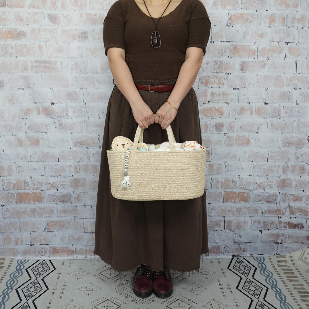 XUANGUO baby organizer with long handles for easy carrying