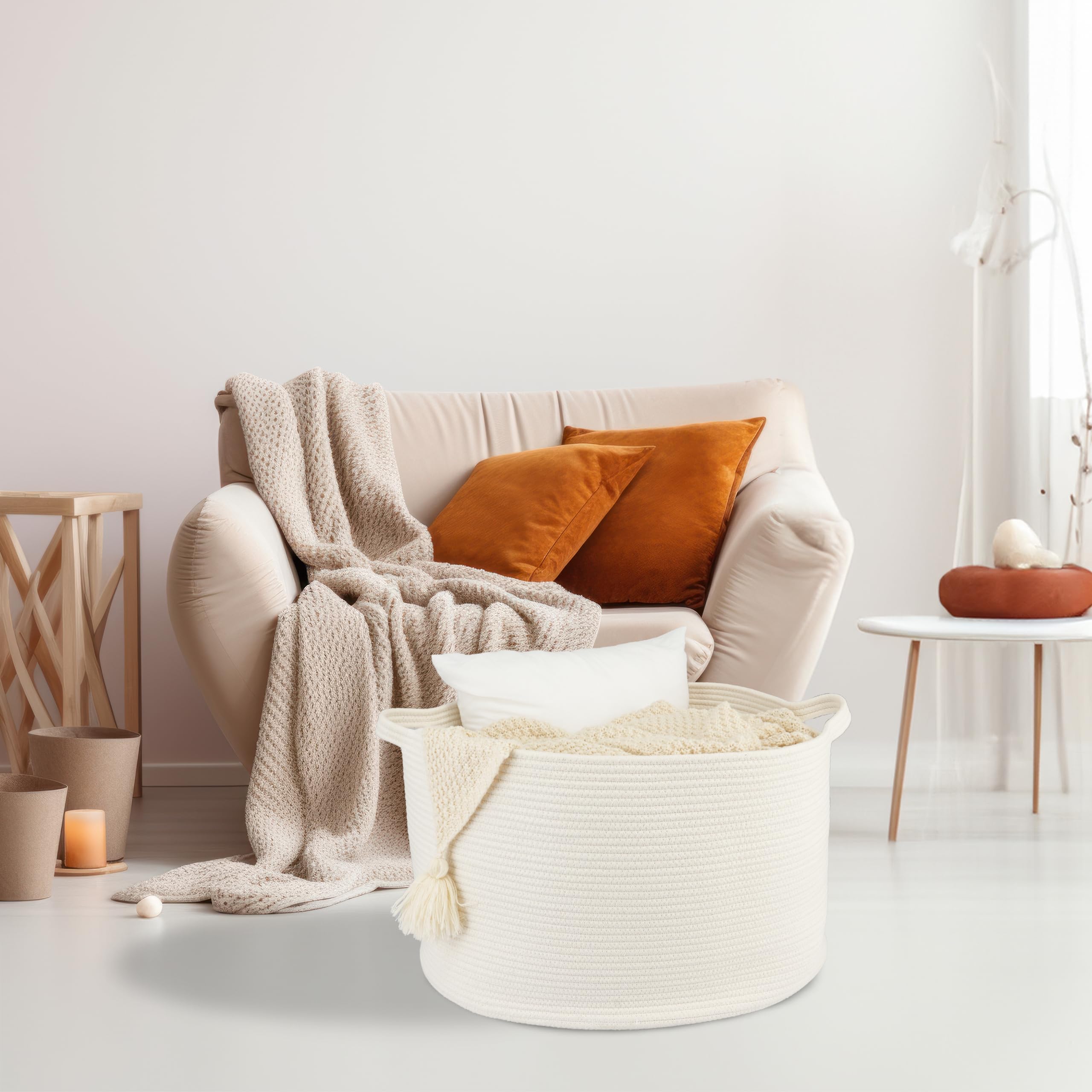 Xuanguo baby toy basket with handles for easy storage and mobility