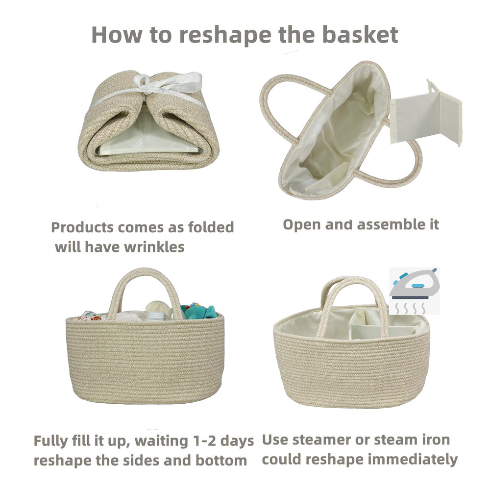 XUANGUO car travel caddy for on the go diaper changes