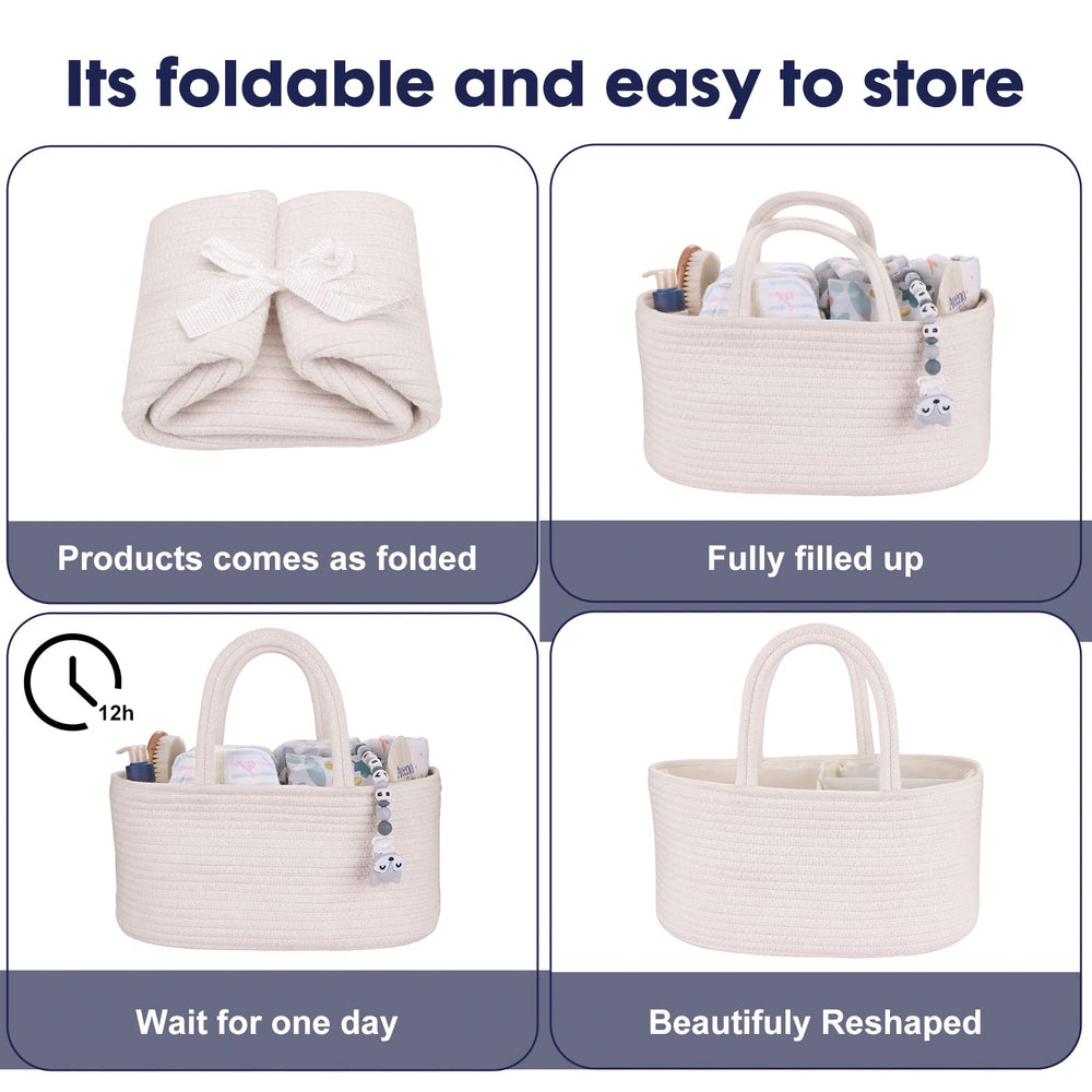 XUANGUO car travel caddy for quick diaper changes on the go.