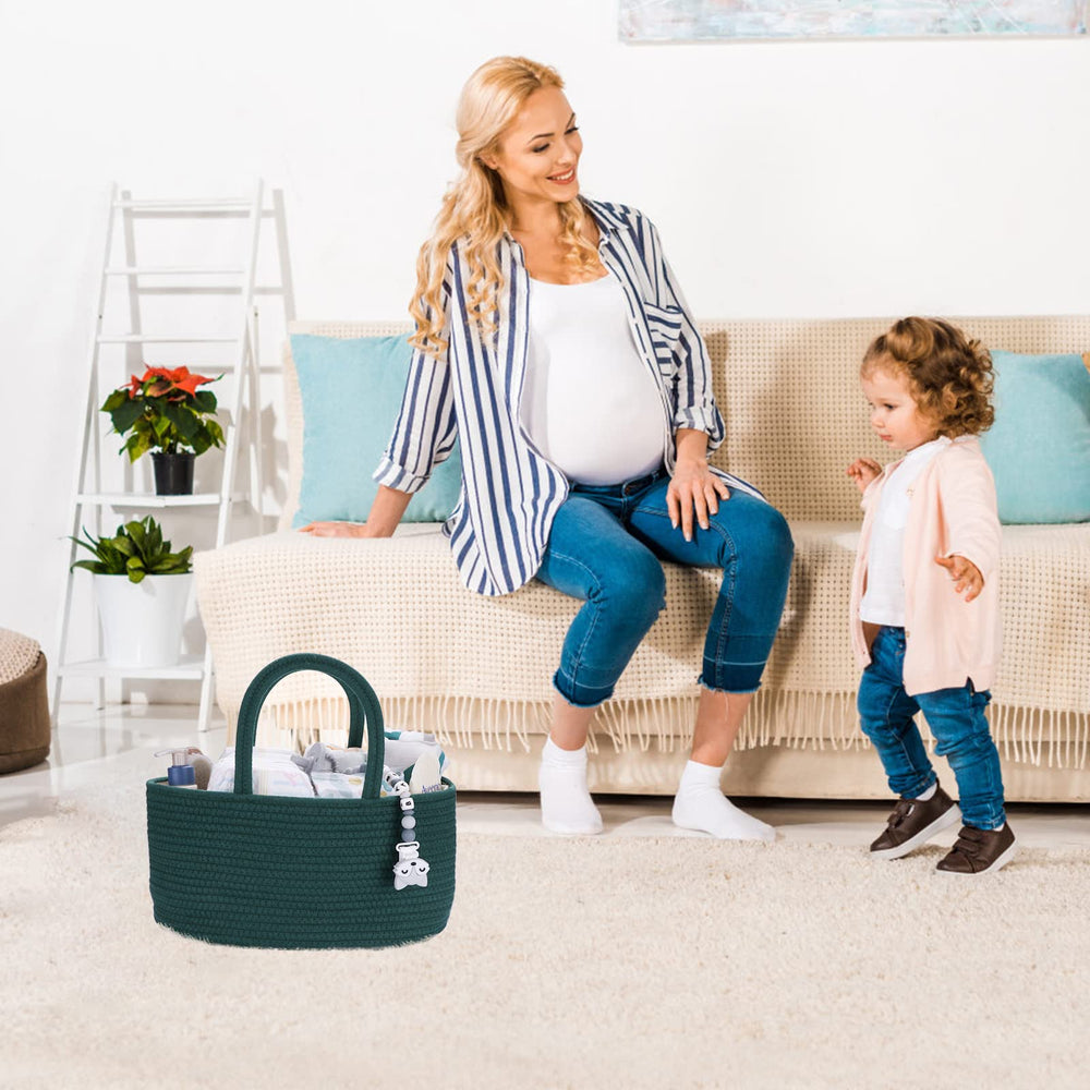 XUANGUO car travel diaper organizer shown as a versatile travel companion.