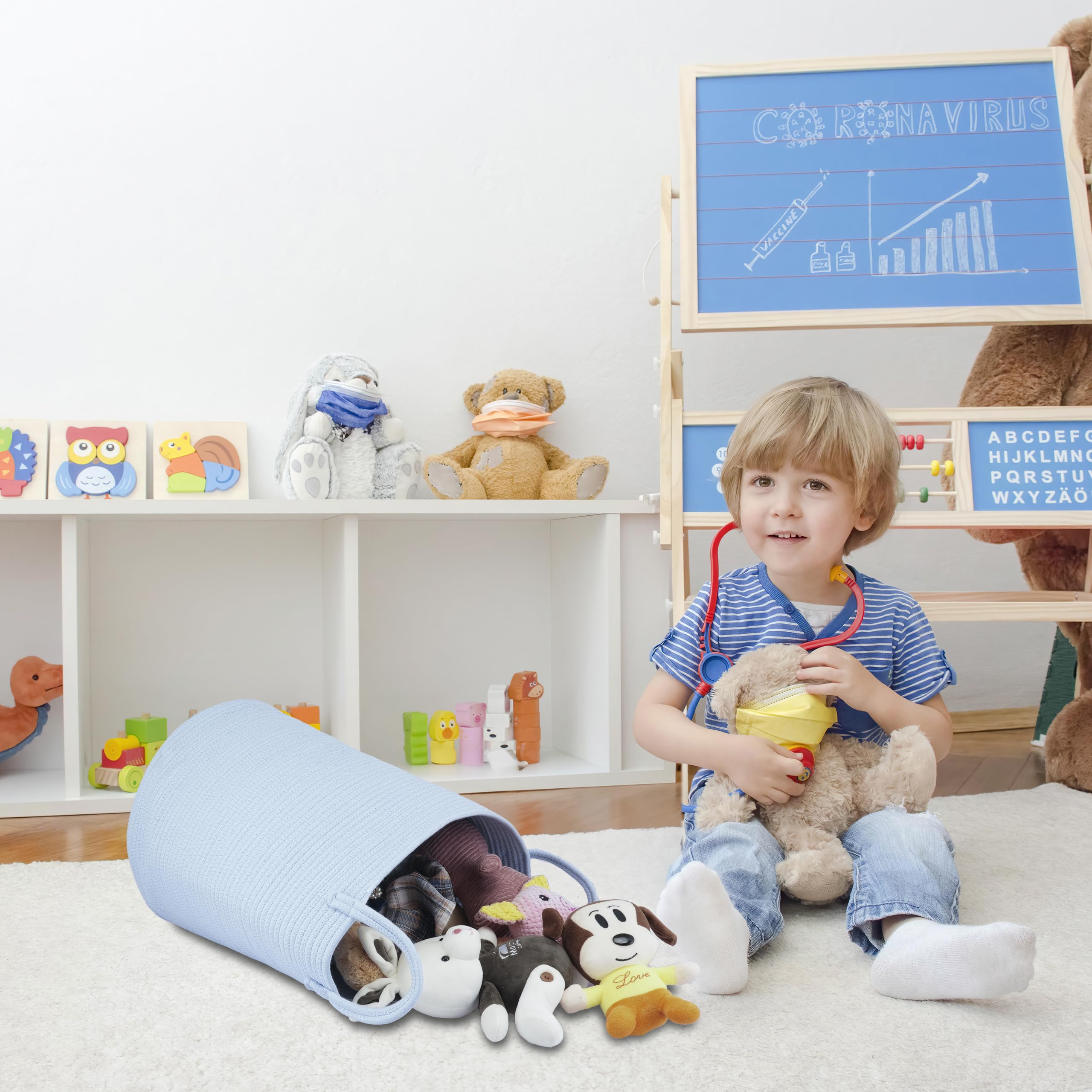 XUANGUO care-friendly laundry bin that reshapes easily after storage