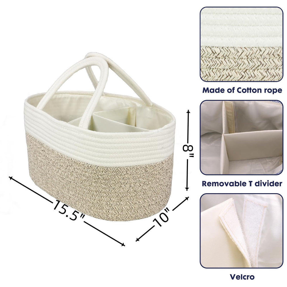 XUANGUO changing table organizer with portable design for easy diaper changes on the go.