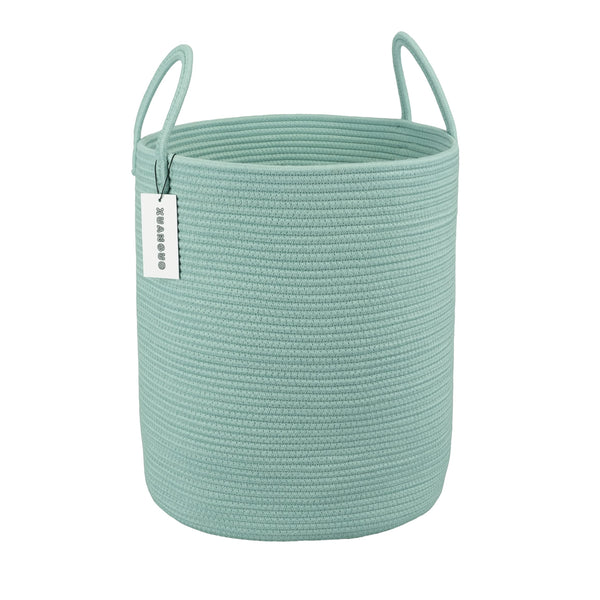 XUANGUO cotton rope laundry basket standalone with easy transport