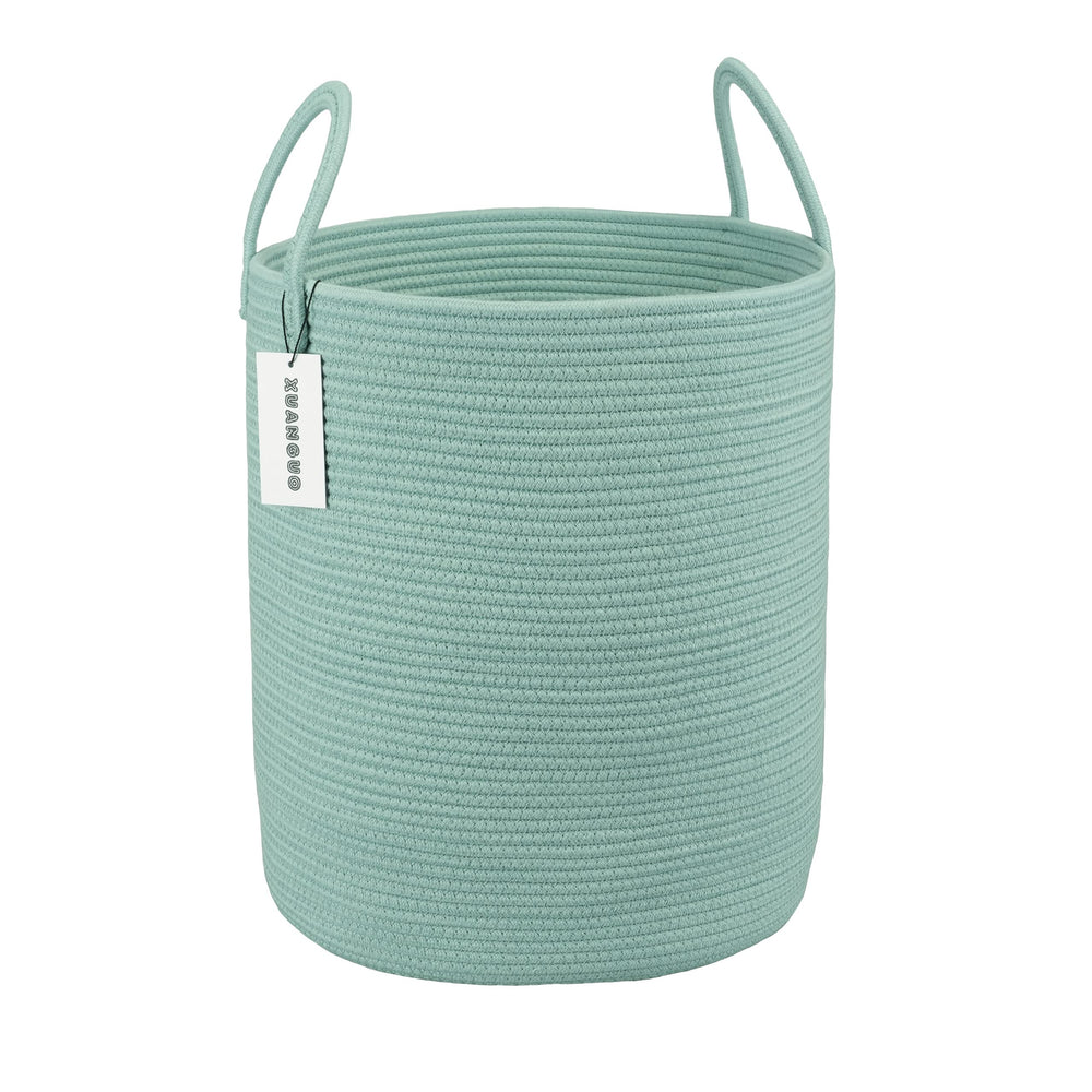 XUANGUO cotton rope laundry basket standalone with easy transport