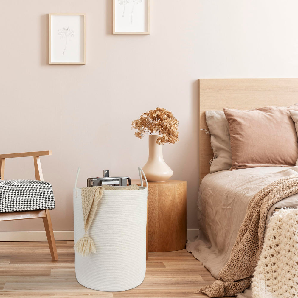 XUANGUO dorm room decor bin blends with styles while decluttering essentials.