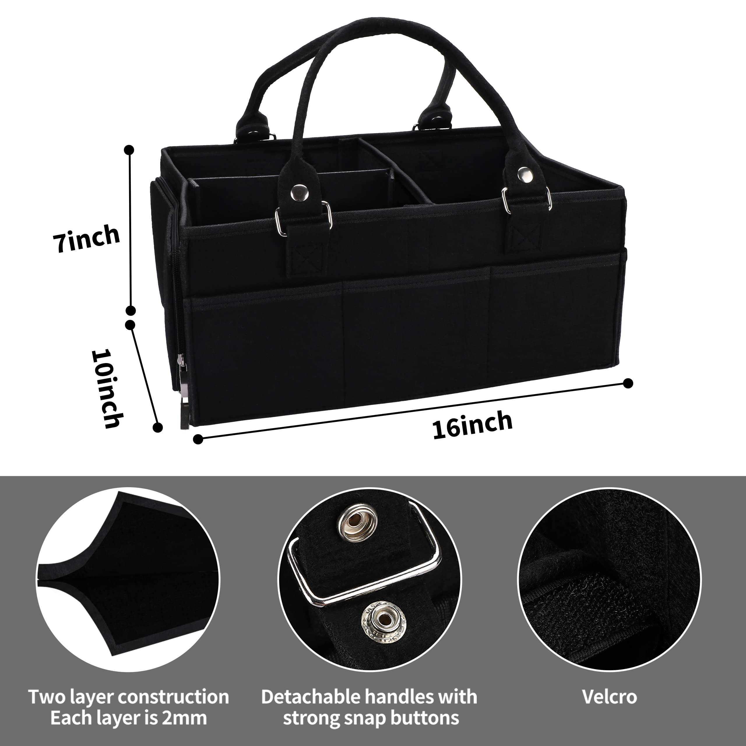 Xuanguo multipurpose baby organizer usable as car and home storage