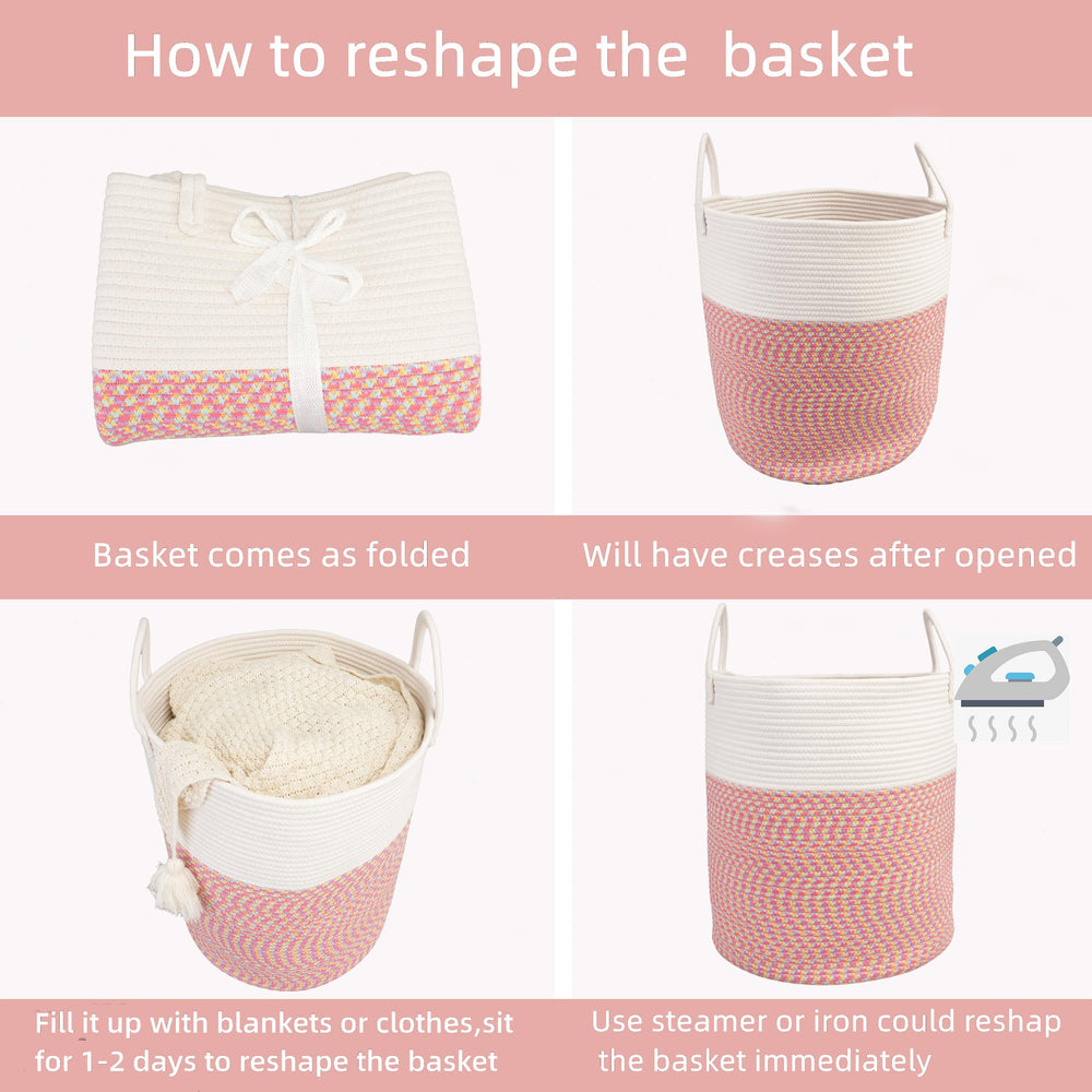 XUANGUO nursery storage basket ready for toys and diapers