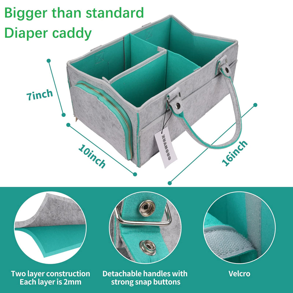 Xuanguo nursery storage multipurpose caddy for versatile baby organization.