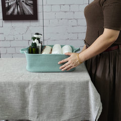 XUANGUO small rectangle basket ideal for nursery toys and tidy spaces.