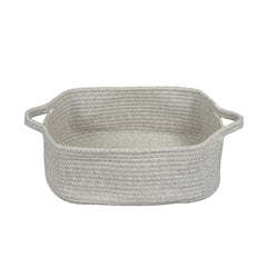 XUANGUO basket with handles on a shelf for tidy storage