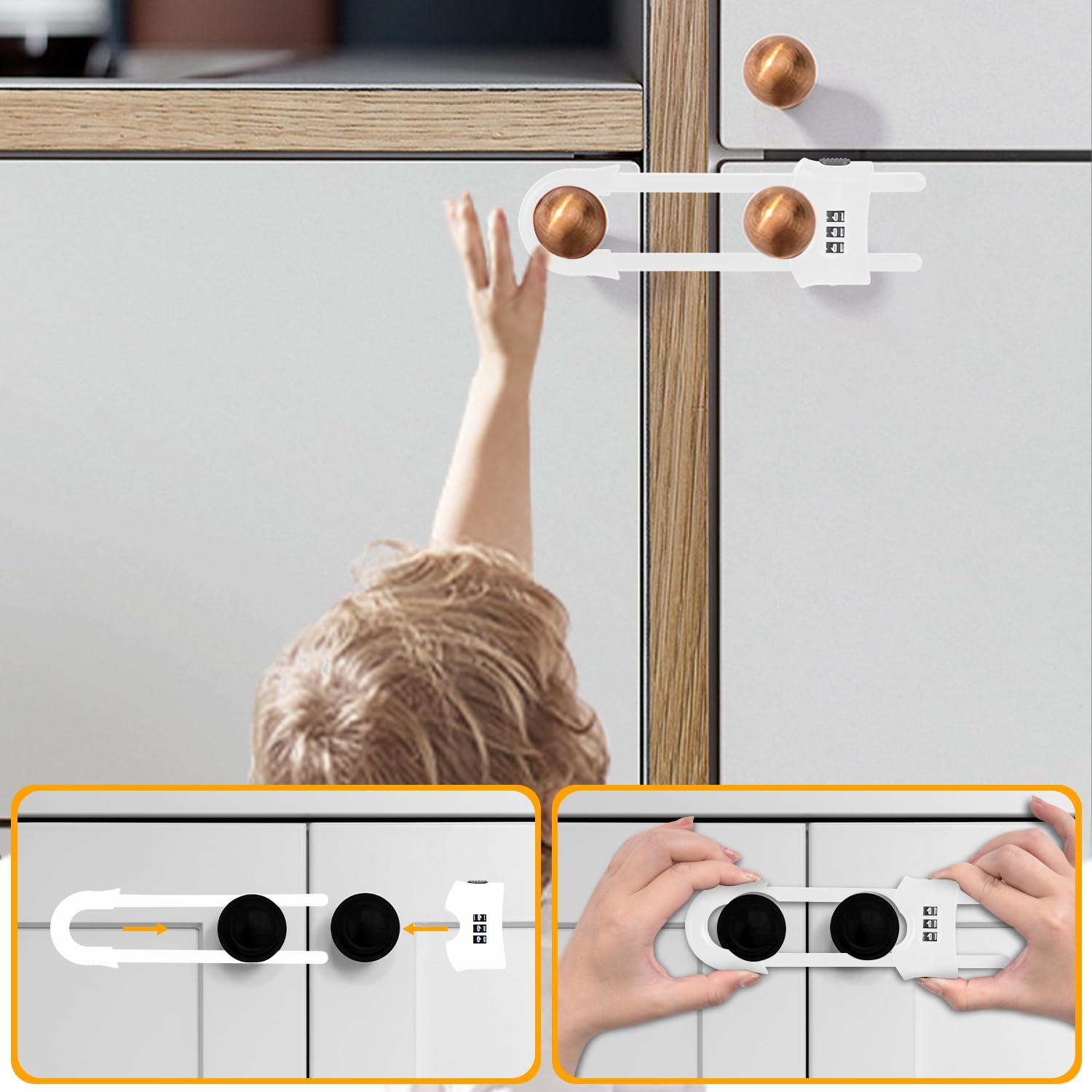 Xuanxi Star adjustable-length lock fits various handle shapes.