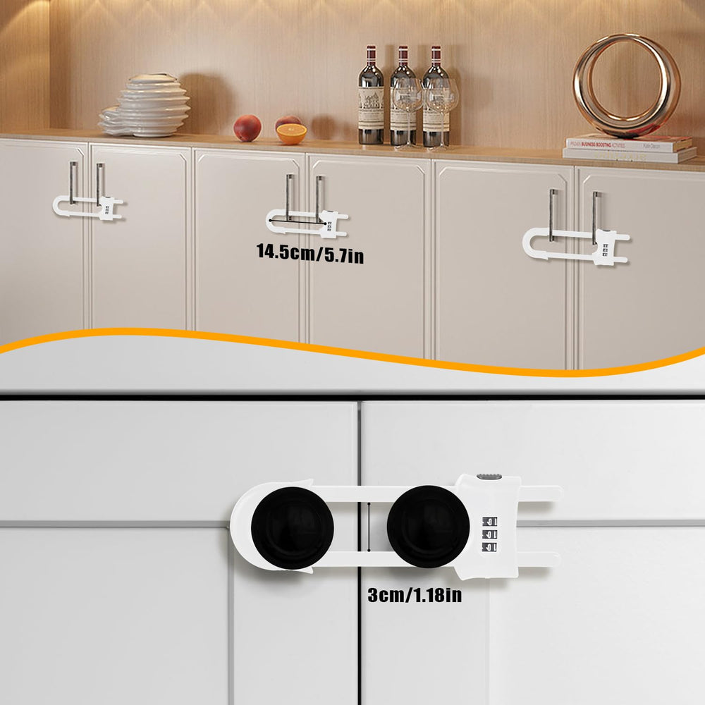 Xuanxi Star password-protected cabinet lock adds privacy for kids.