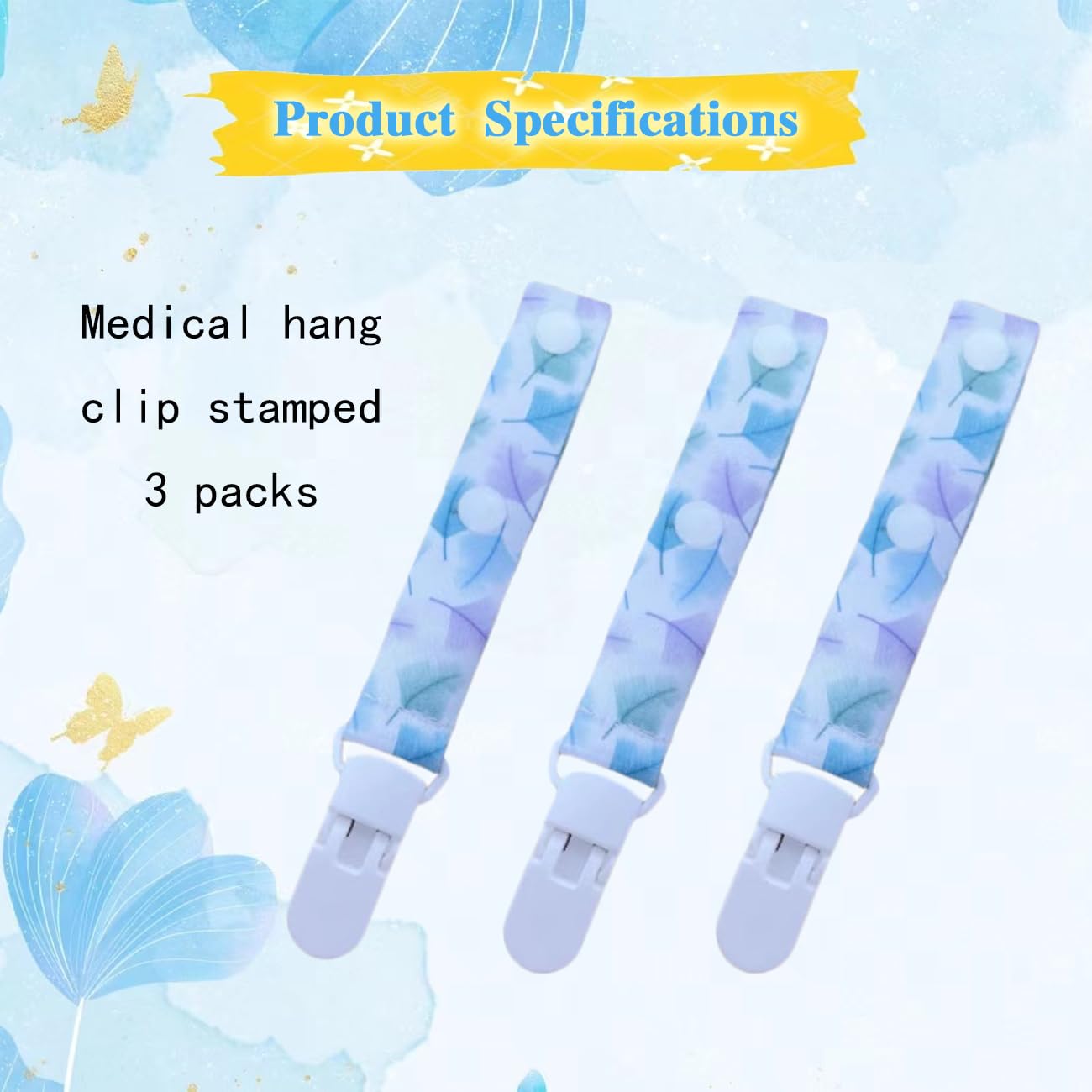 XUESHENGJING quick-dry drain clip keeps tubing neatly coiled and off clothing.
