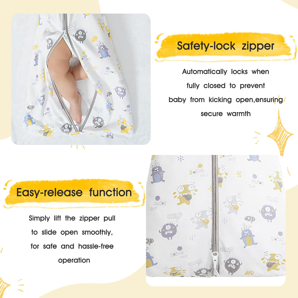 XUNATA machine-washable sleep sack for easy cleanup