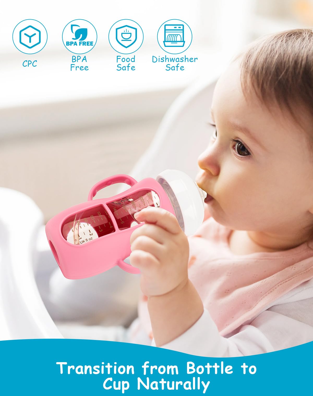 XUNICUTE adjustable flow design adapts to growing sipping needs