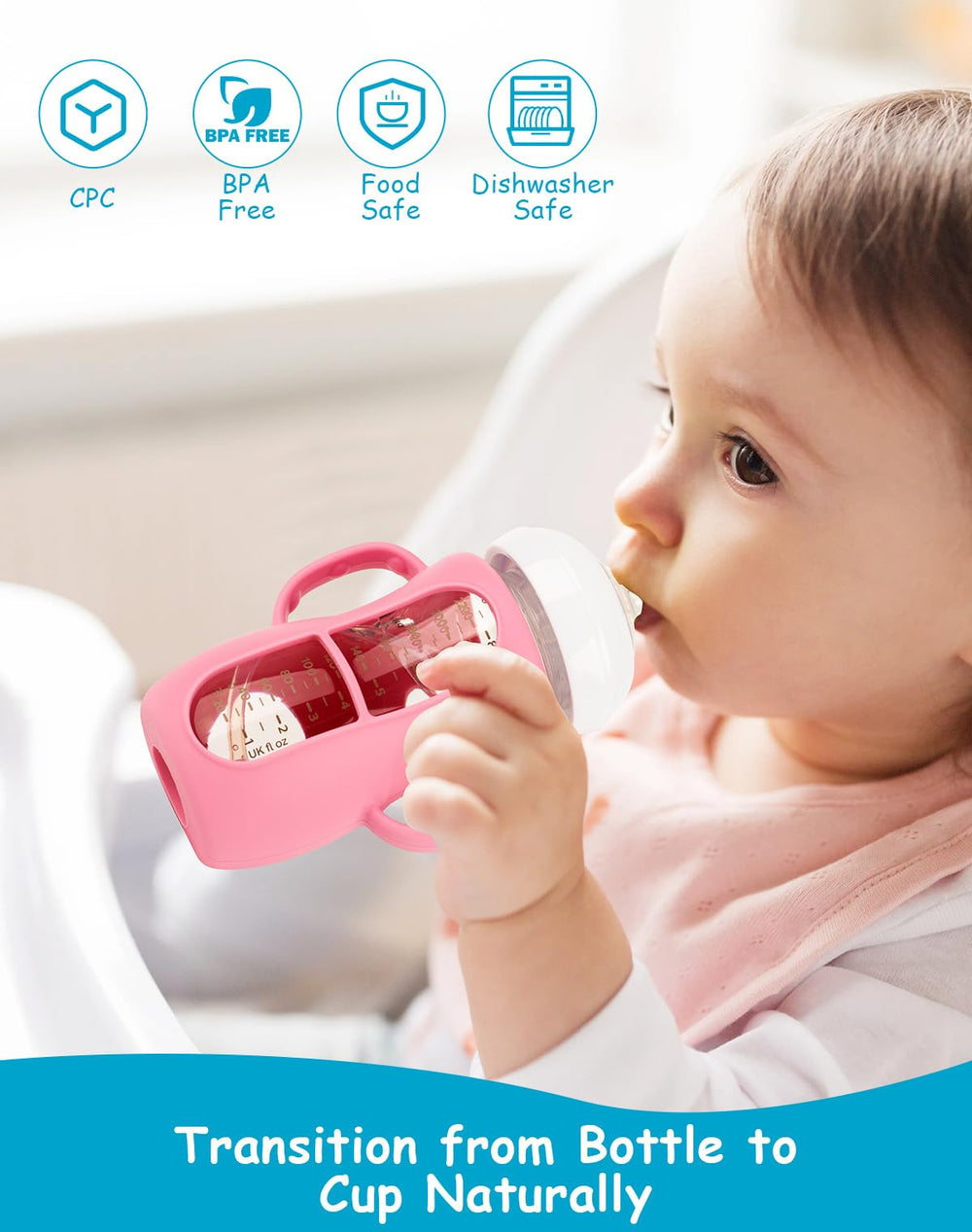 XUNICUTE adjustable flow design adapts to growing sipping needs