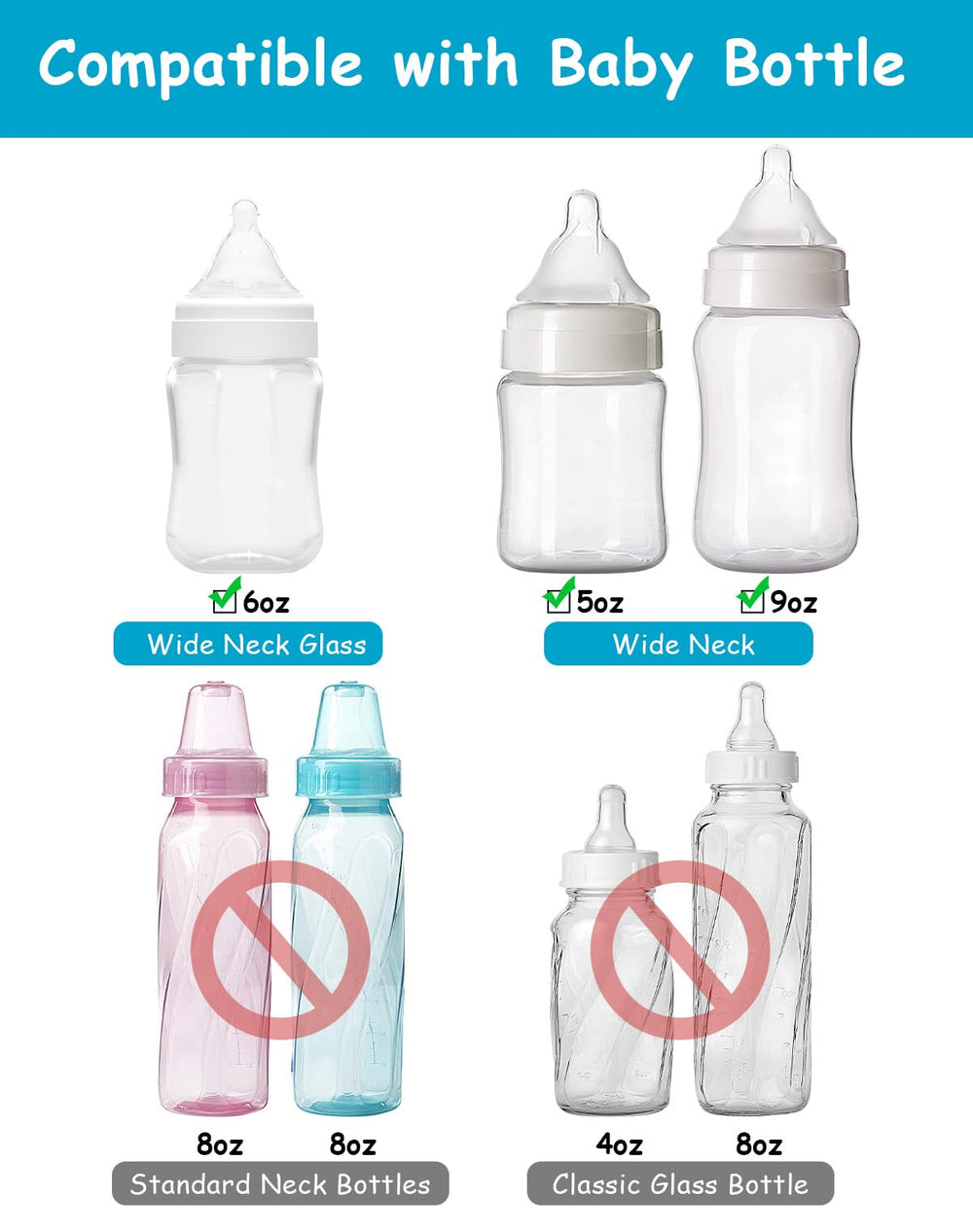 XUNICUTE bottle handle offers secure grip for little hands