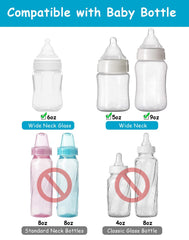 XUNICUTE bottle handle offers secure grip for little hands
