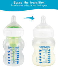 XUNICUTE Level 3 nipple provides a steady flow for self-paced feeding.