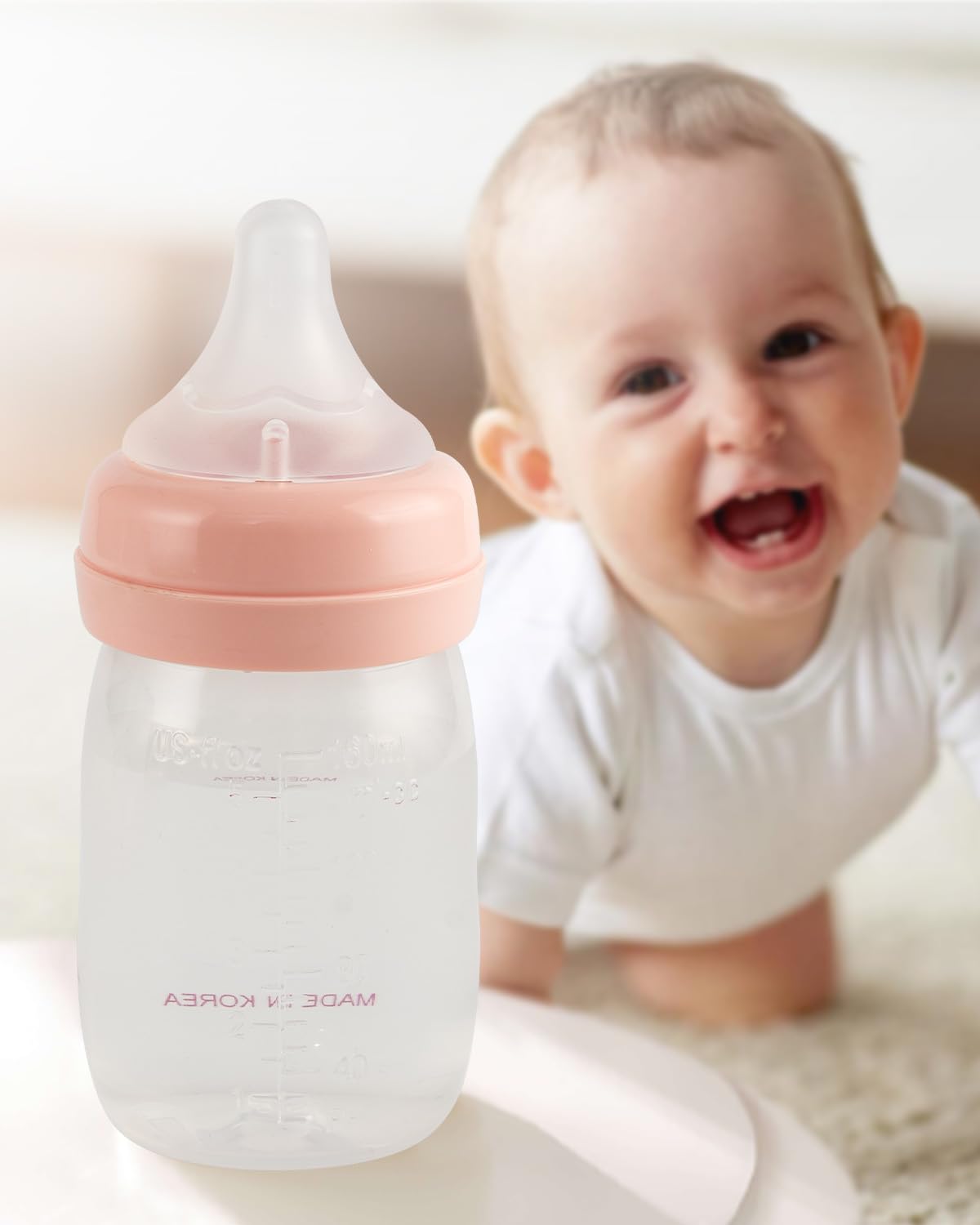 XUNICUTE nipple used in daily feeding scenario at home