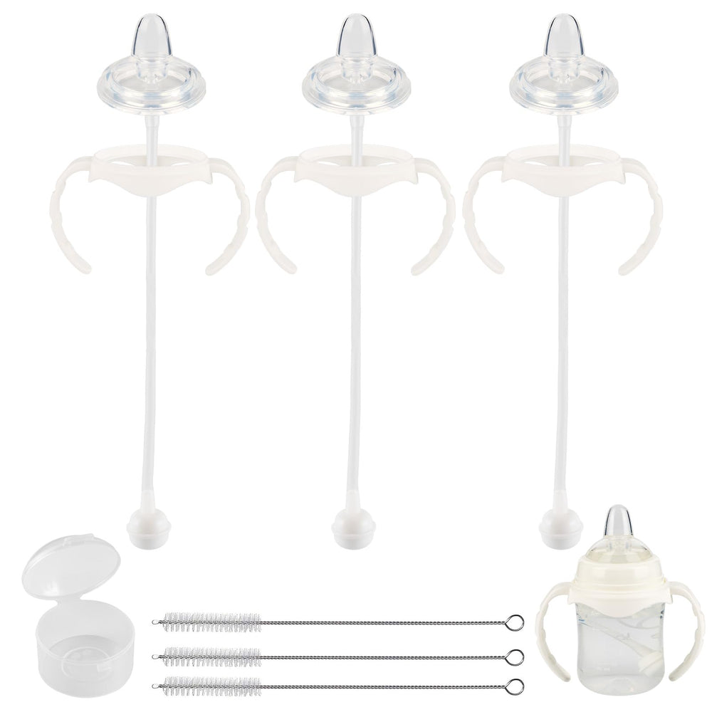 XUNICUTE soft spout nipple facilitates a gentle transition to a sippy cup