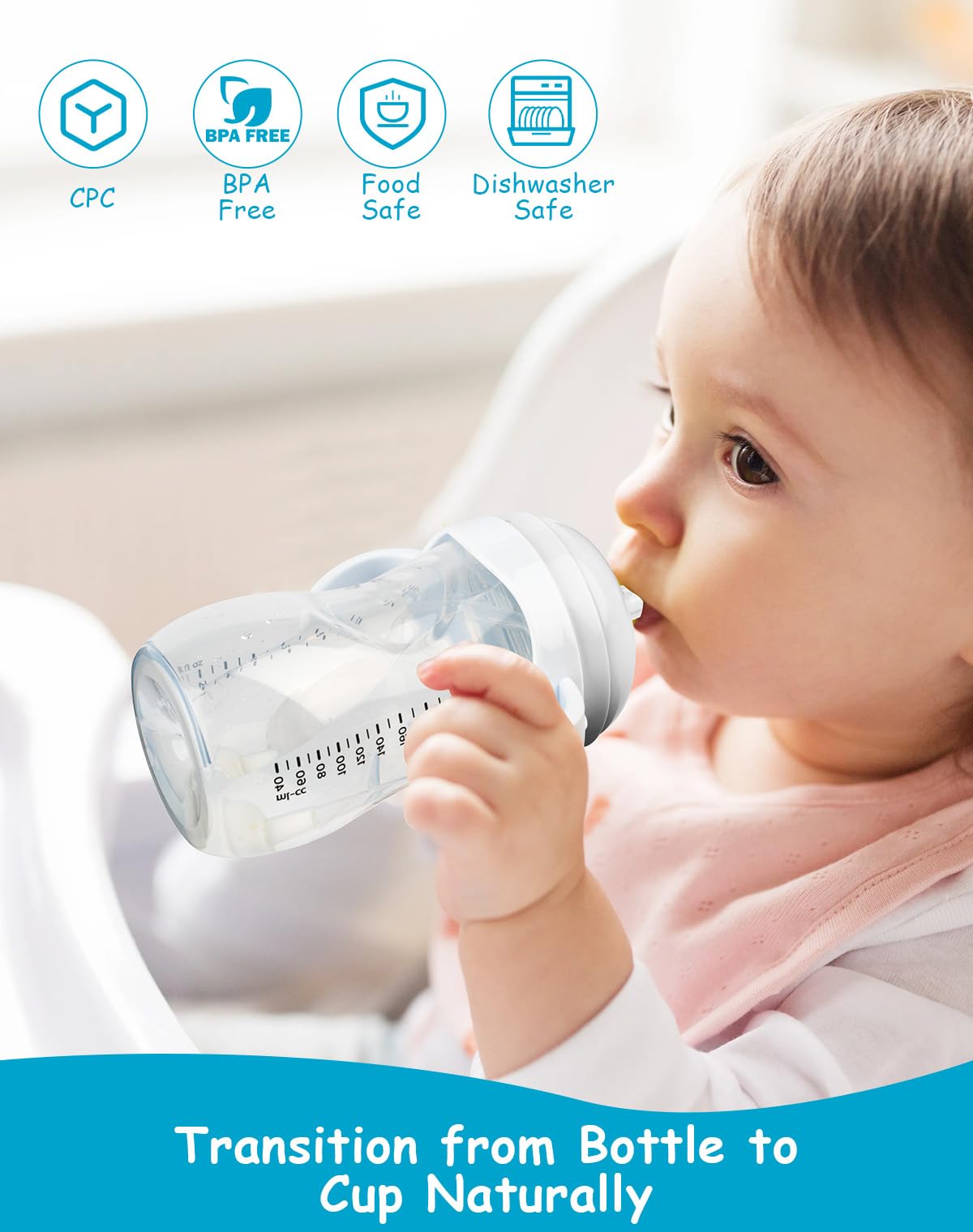 XUNICUTE spill-proof design minimizes mess during meals