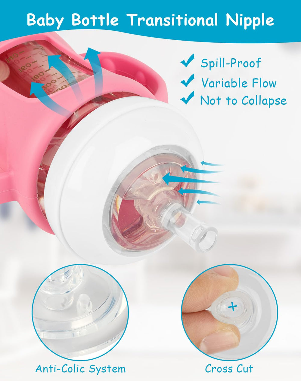 XUNICUTE weighted straw attachments stabilize sipping from any angle