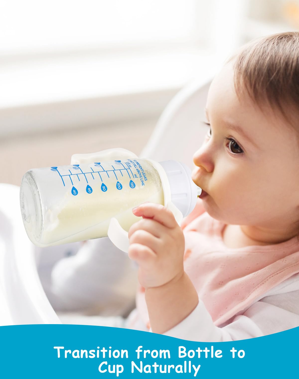 XUNICUTE weighted straw inside bottle supports stable, comfortable sipping.