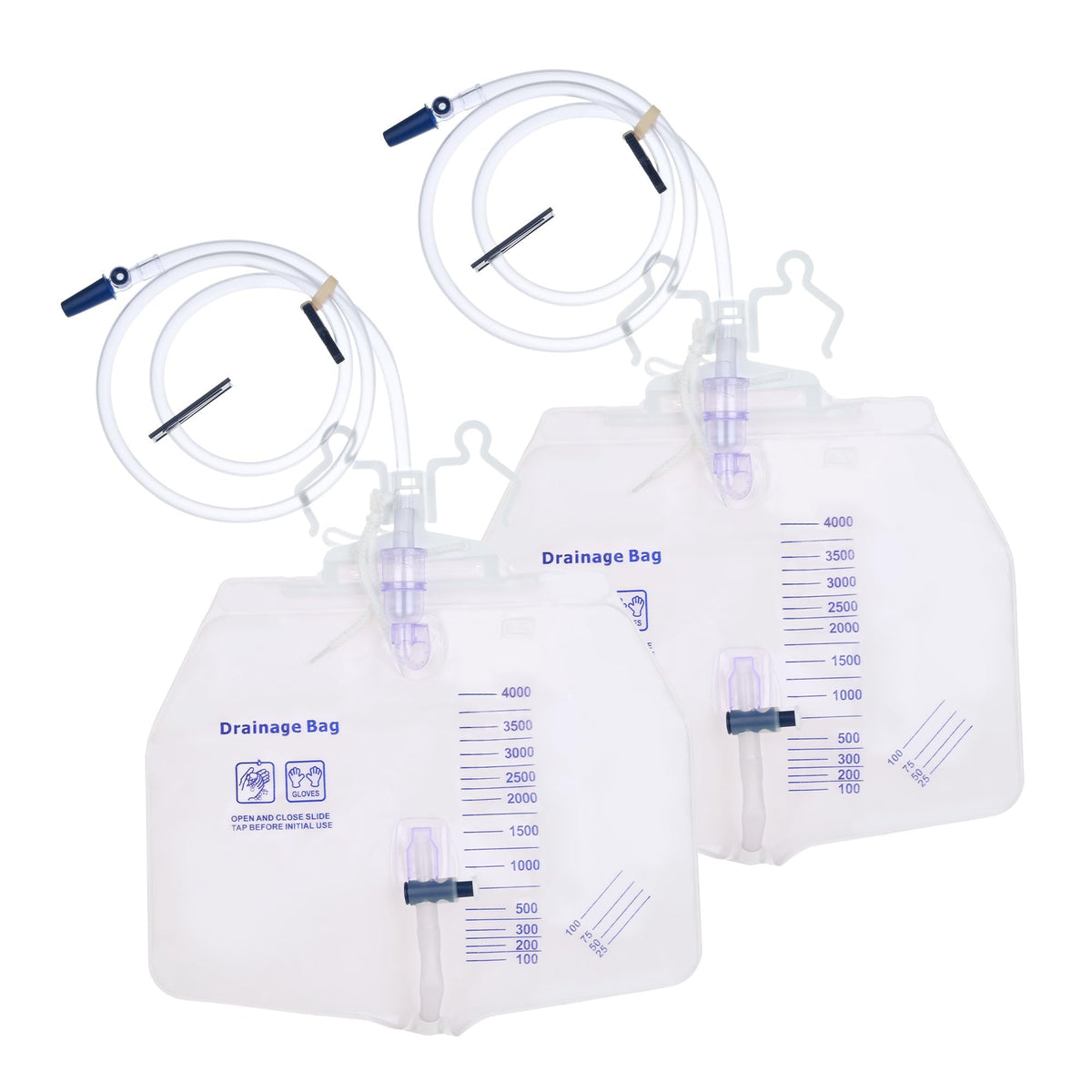 Xuonfee catheter bag with 4000ml capacity for everyday use and travel ready practicality.