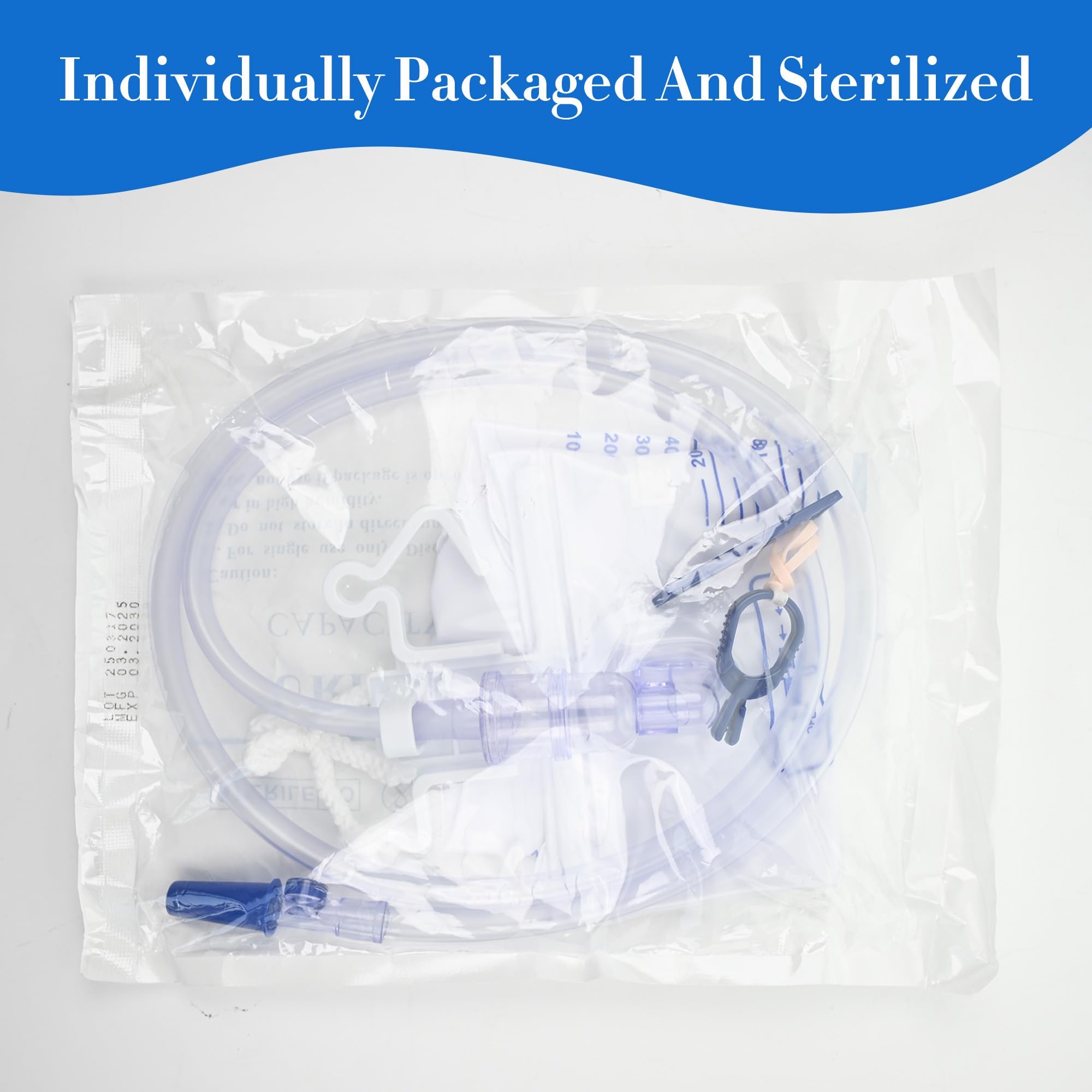 Xuonfee catheter bag adjustable clips for secure placement and adaptation.