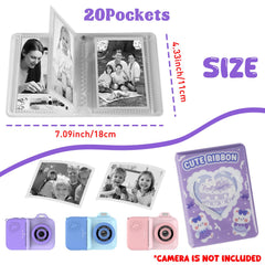 Xuweicn hard-shell pvc cover protecting photos on the go