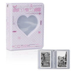 Xuweicn Mini Photos Album front cover showing durable PVC shell.