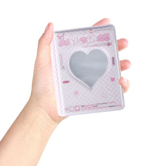 Xuweicn Mini Photos Album hard shell protecting photos.