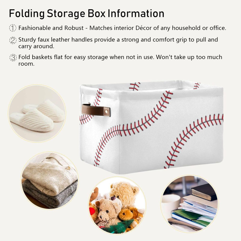 XUWU nursery storage bin sized 14.2 x 10.2 x 8.3 inches