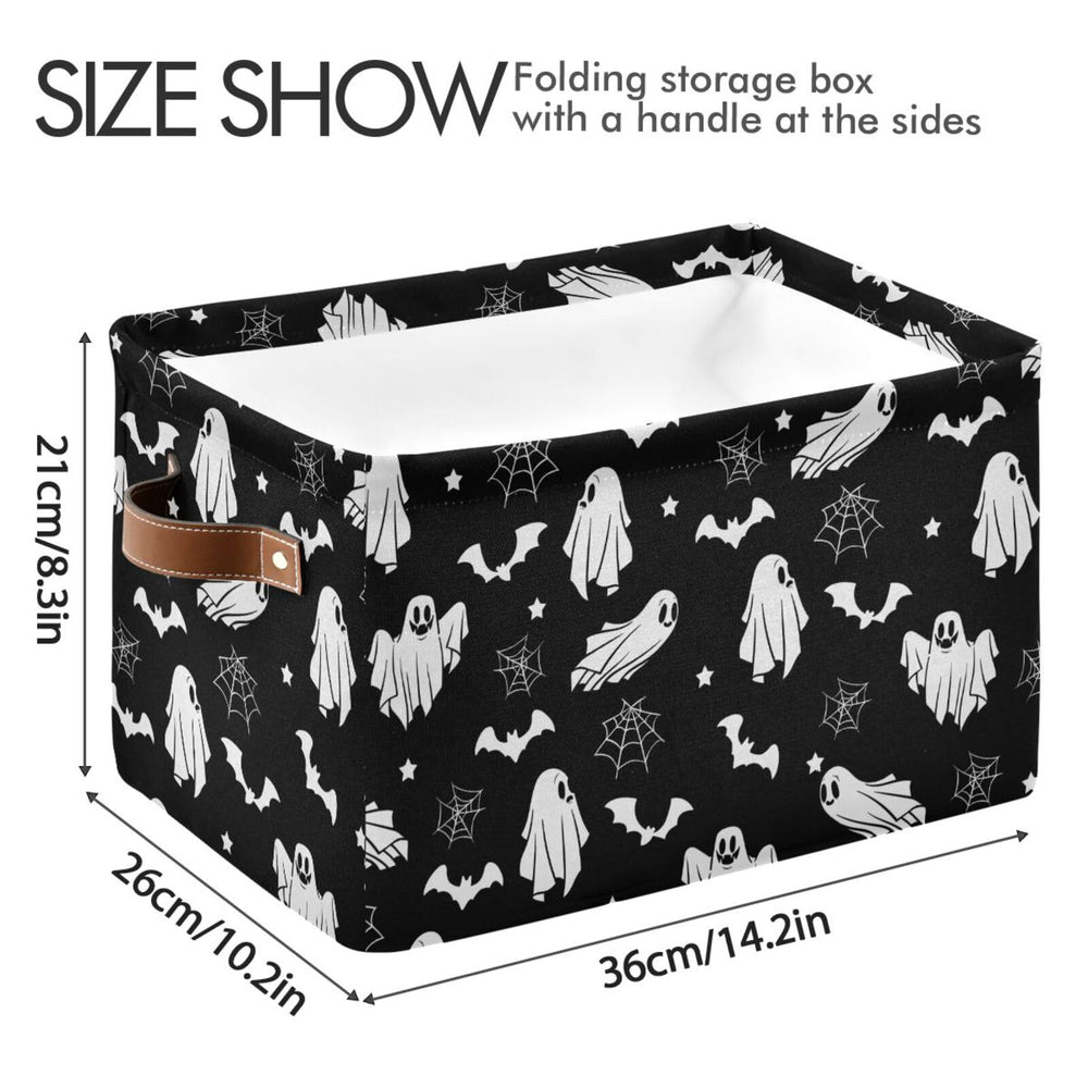 XUWU collapsible basket on shelf saves space when not in use.