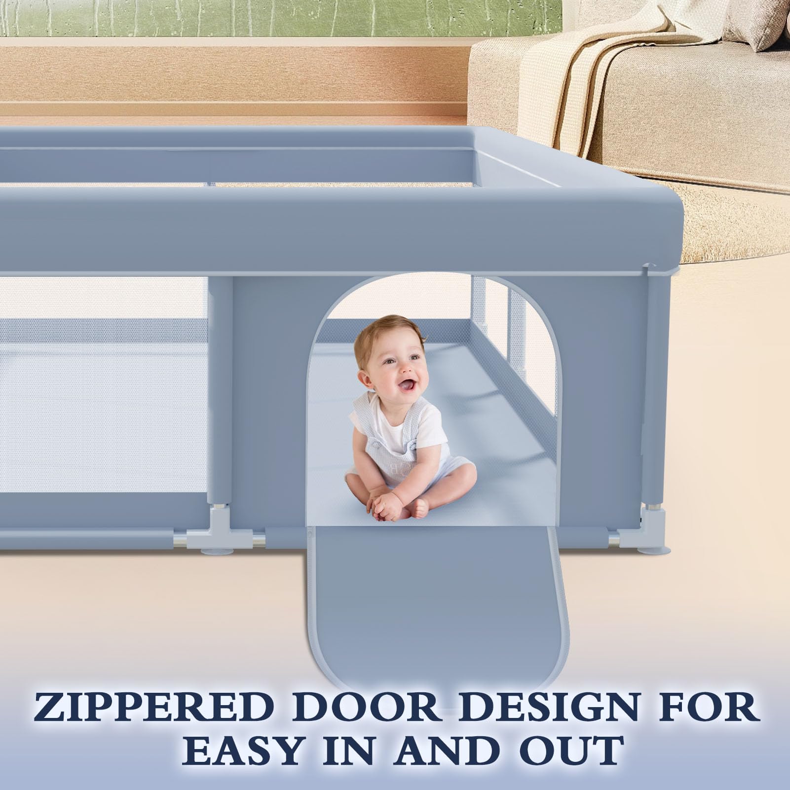 XVISHX indoor/outdoor activity center keeps little movers safe and entertained.
